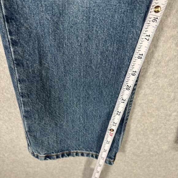 VTG Express Jeans Womens Size 7/8S Low Rise Bootcut Faded Whiskers Cotton Skater - Picture 6 of 12